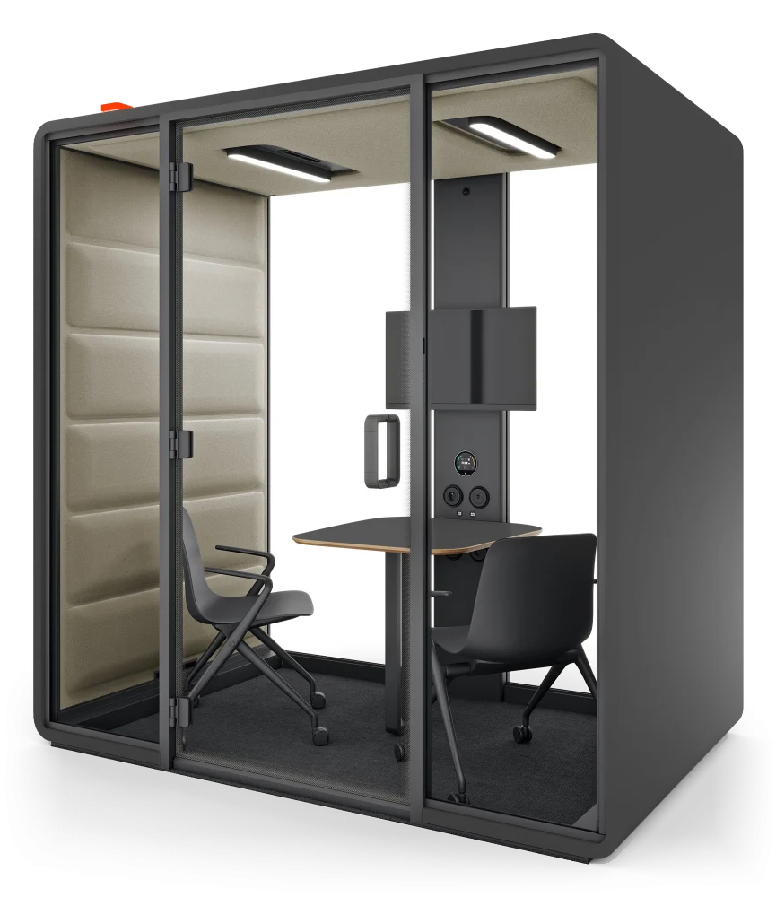 Hushfree M Access acoustic pod, side view