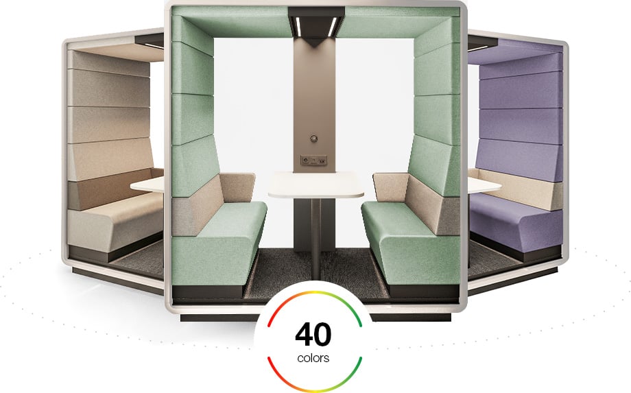 5 reasons to outfit your client's space with acoustic work pods -  