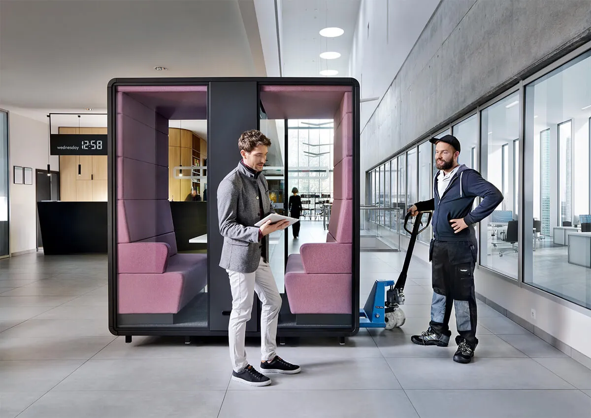 Wie bringen wir im Büro das Bedürfnis nach Privatsphäre mit dem Bedürfnis nach Zusammenarbeit zusammen?