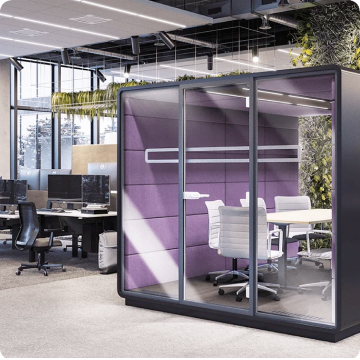 A room for meetings with a customer at a small company – how to arrange some additional area at the office?