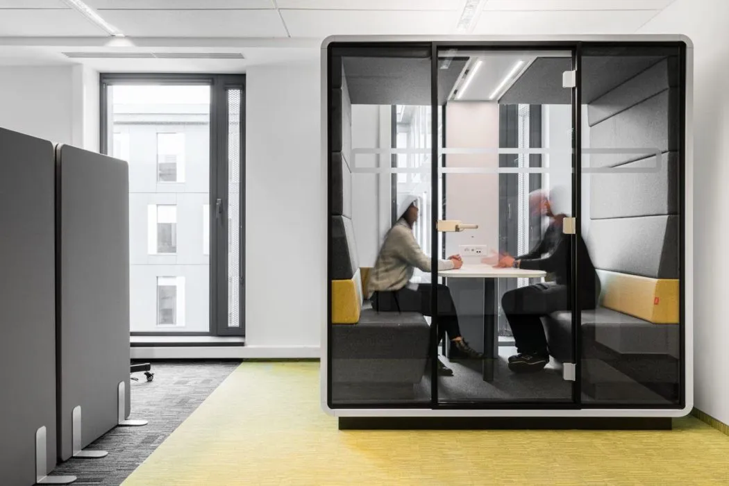 Recruiting im Unternehmen oder remote – am besten in der Hush-Kabine