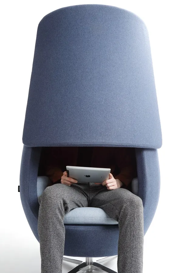 Le fauteuil acoustique de détente A11 Hushoffice