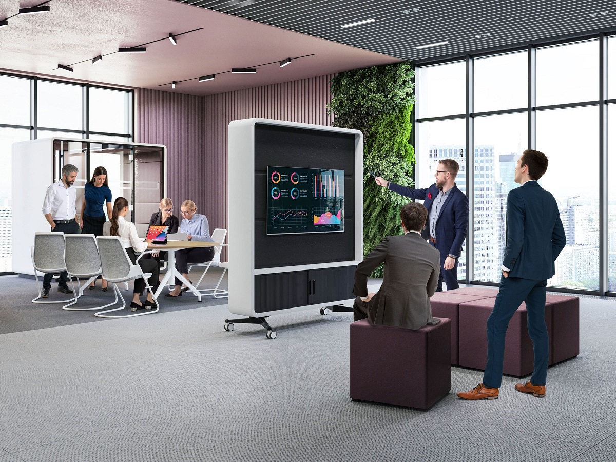 Agile organizations are turning to partitions to divide open floors into zones. Office dividers like hushWall are quickly becoming a go-to solution for this.