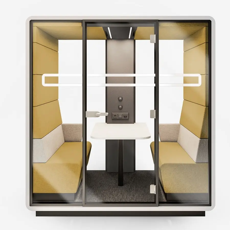 Cabine acoustique Hushofiice de qualité supérieure pour les réunions privées