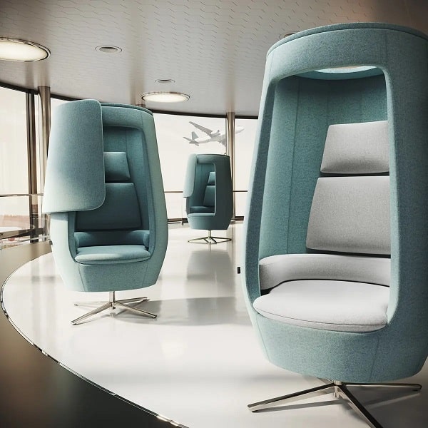 The A11 lounge chair from Hushoffice