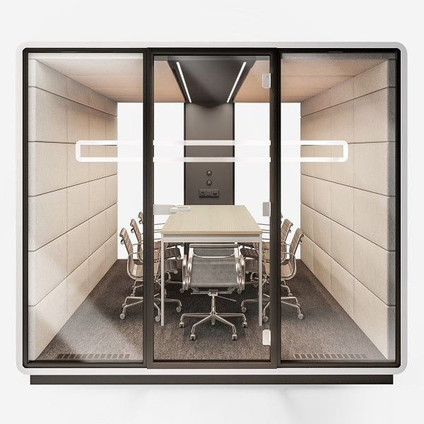 HushMeet.L is modular office pod