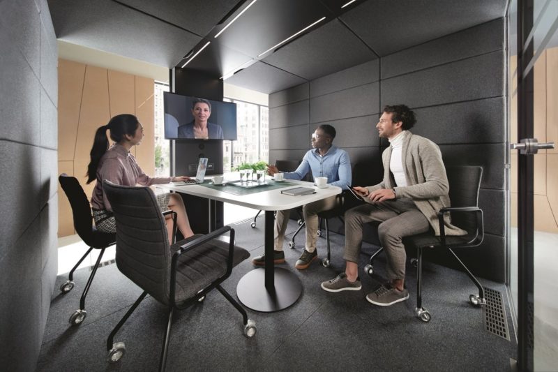 Hushoffice pods create workplace that engages employees in hybrid working model