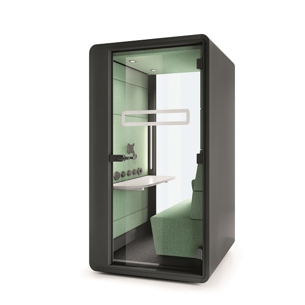 Portable video call booth for offices