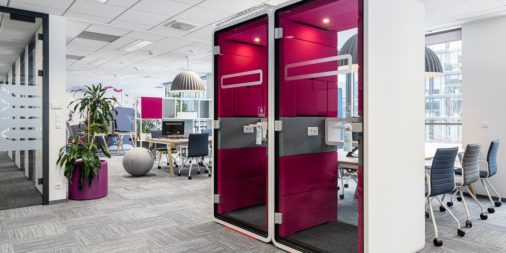 ᑕ❶ᑐ Corporate branding through office design? ➡️ Hushoffice