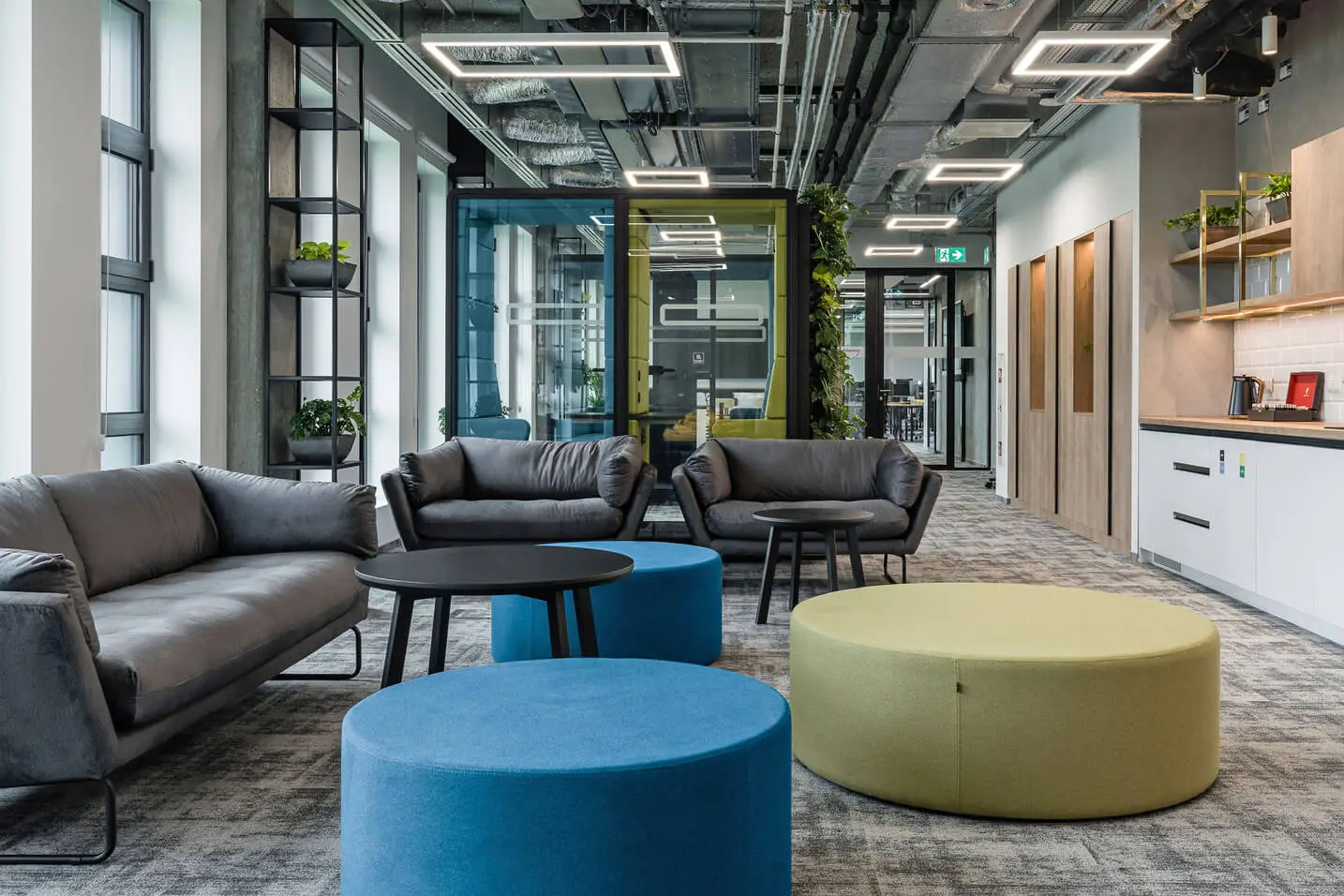 Realisation image - Raiffeisen Bank International – MIT Group Delivery Center Warsaw