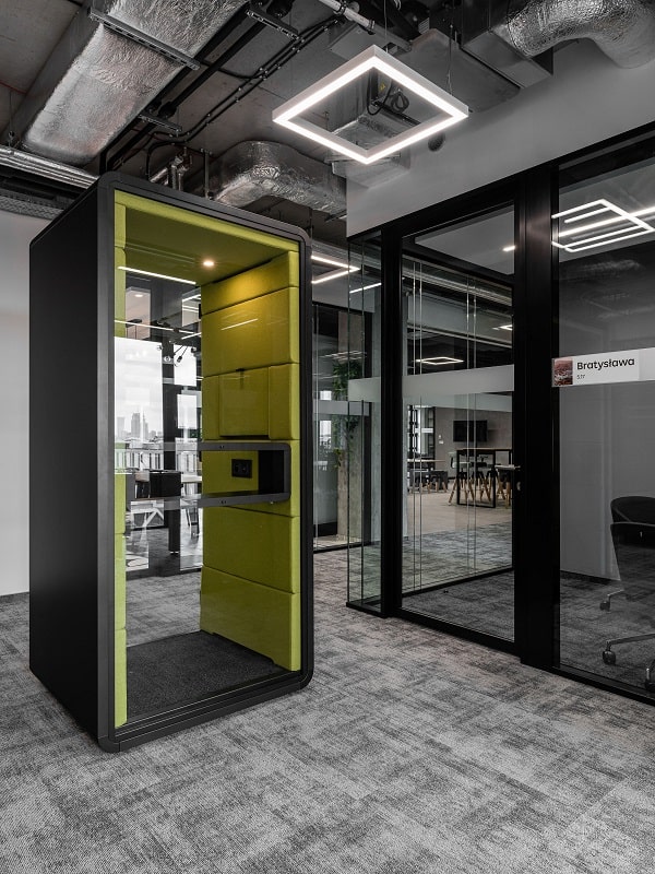 Office phone booths, Acoustic phone booth