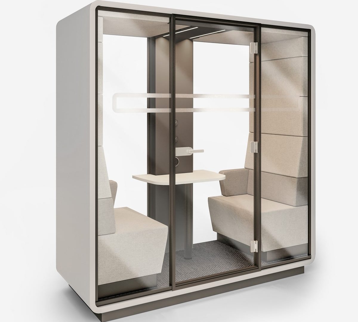 HushMeet.S is quiet and private. A comfortable space for candid talk.