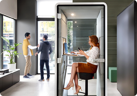 Become a more resilient organization with Hushoffice pods