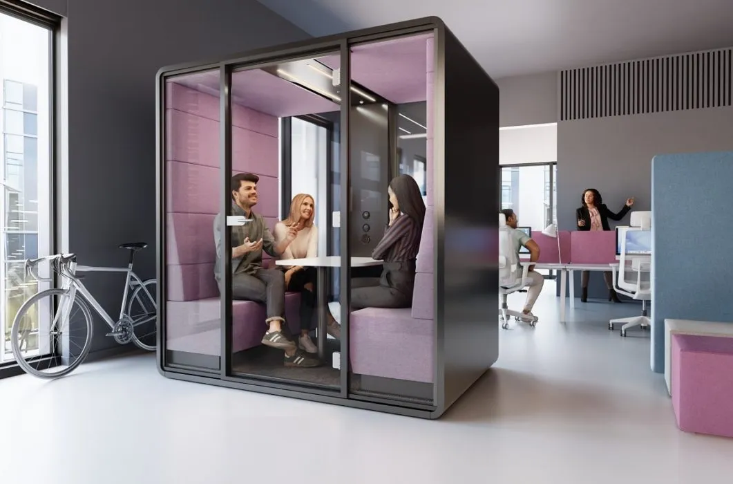 Advertising and creative agencies need office booths