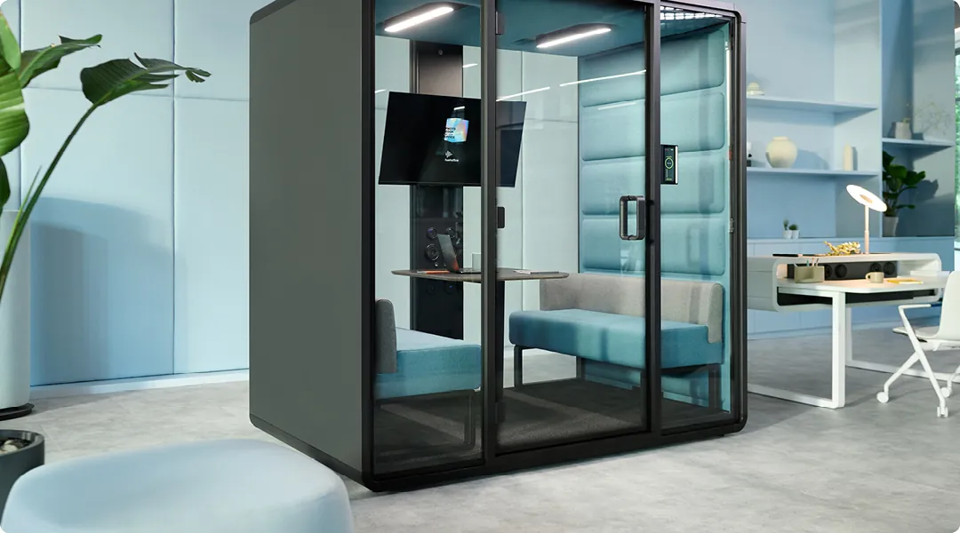 HushFree.M-private-office-pod-for-4-persons