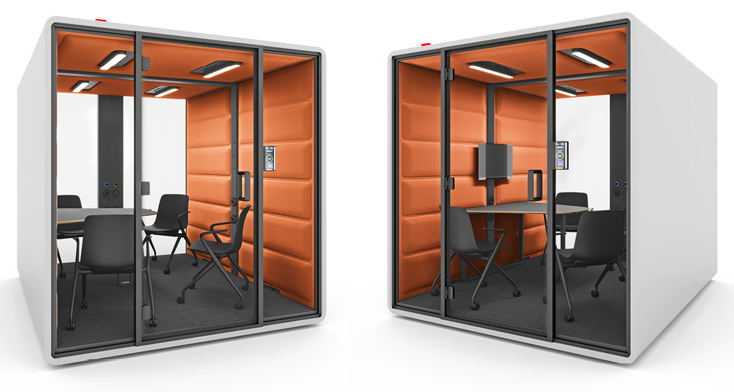 HushFree.L large conference pods for up to 6 persons