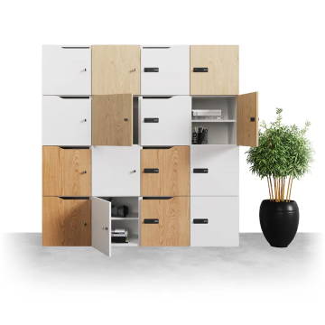 The hushLock office cabinet system