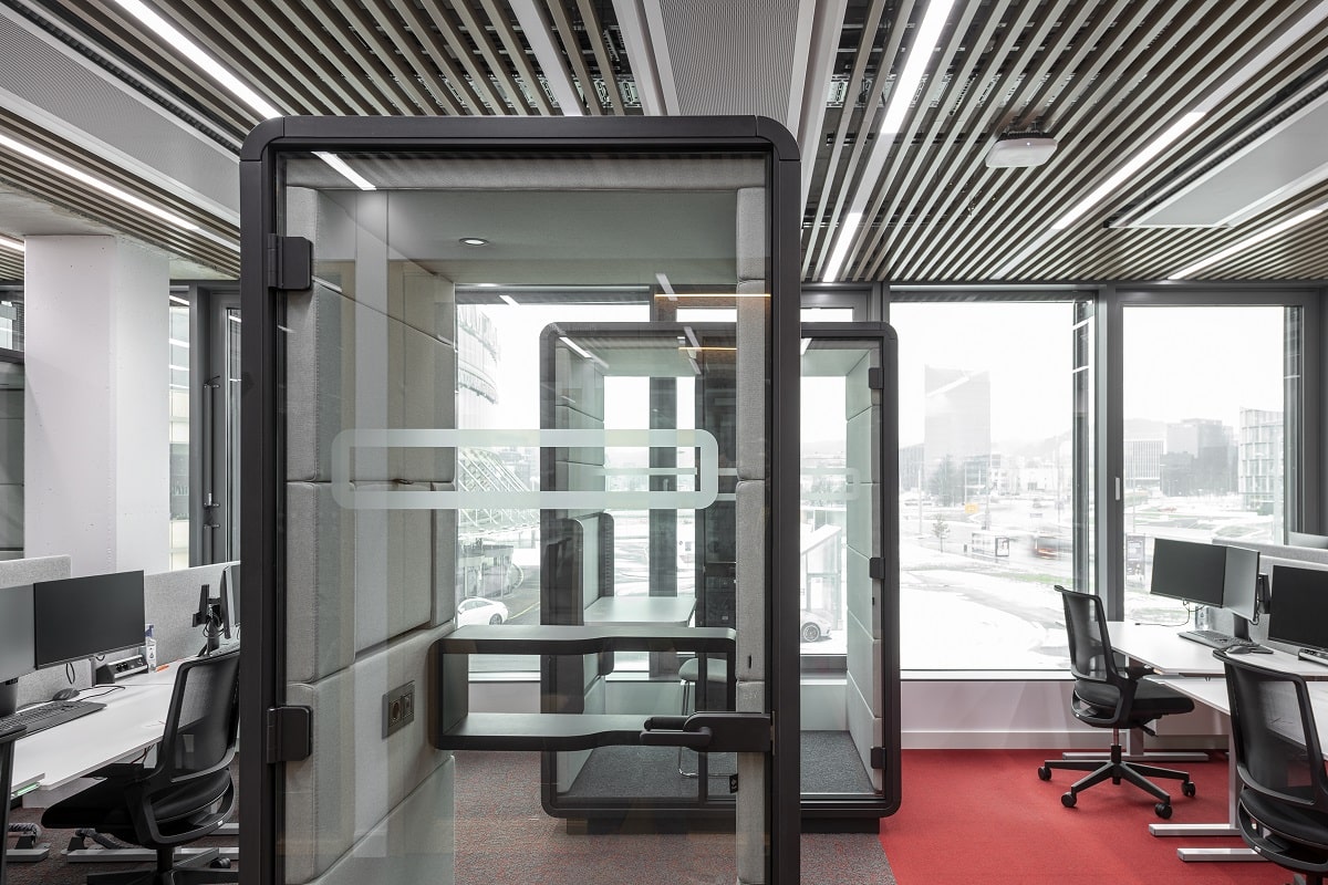 HushPhone office phone booth