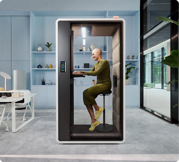 hushFree.S acoustic workpod for office