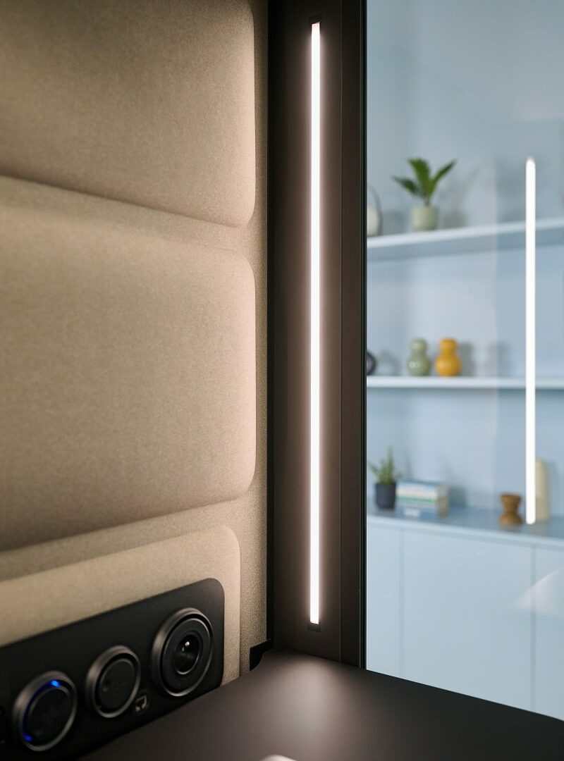 Les cabines téléphoniques privées telles que hushFree.S contribuent à instaurer le calme intérieur nécessaire pour surmonter les difficultés en toute sérénité.