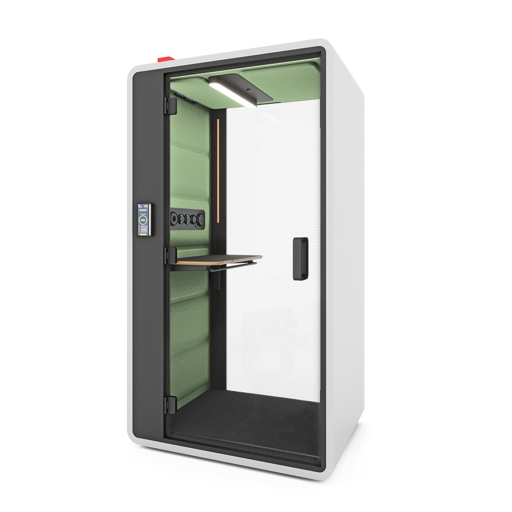 HushFree.S telephone booths for private calls within office space
