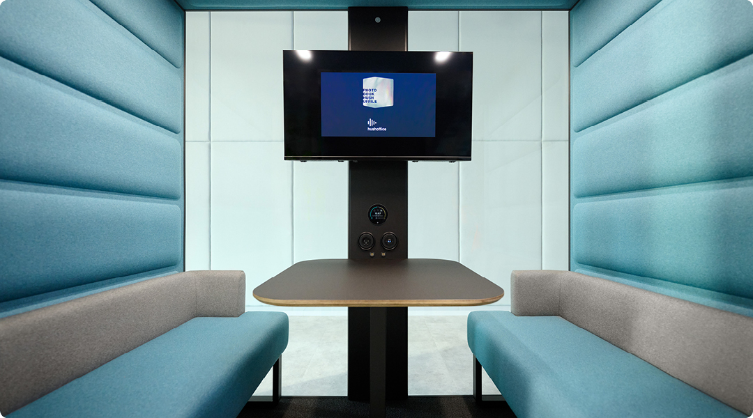 Acoustic pods as mini cinema rooms in the office?