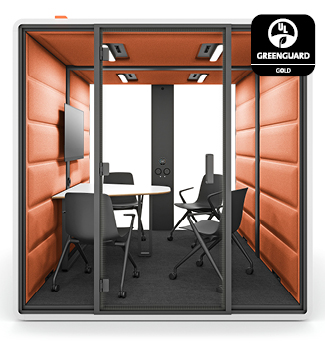 Acoustic meeting pod for office hushFree.L Hushoffice