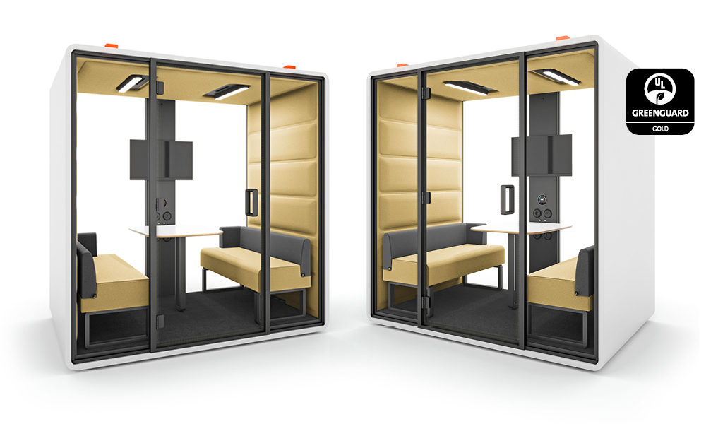 HushFree office meeting booths