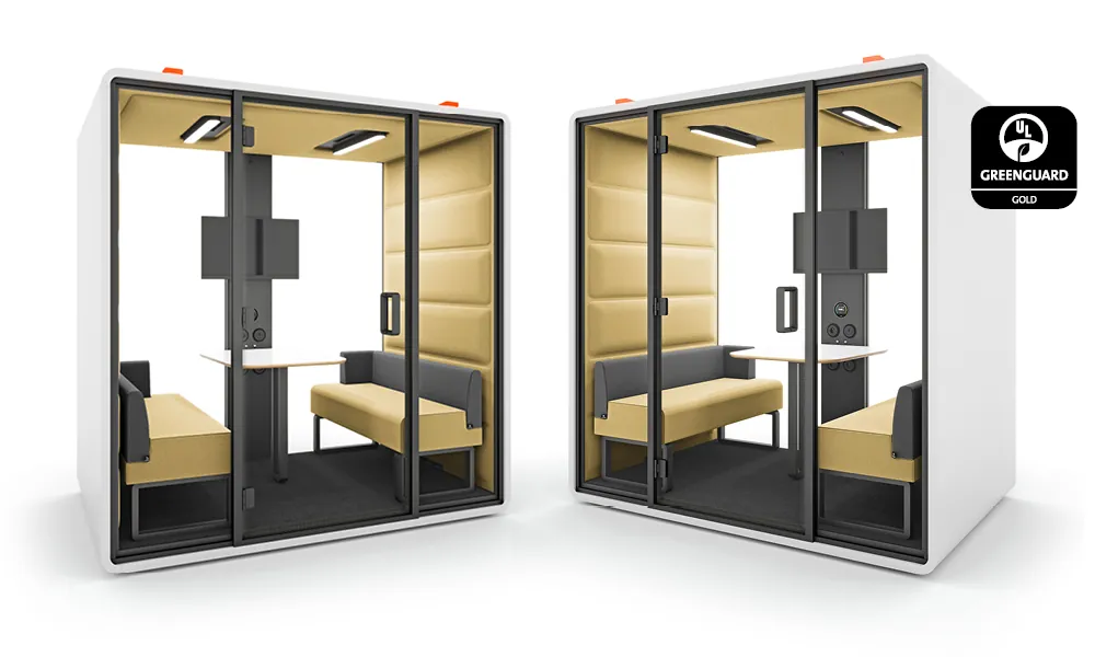 HushFree office meeting booths