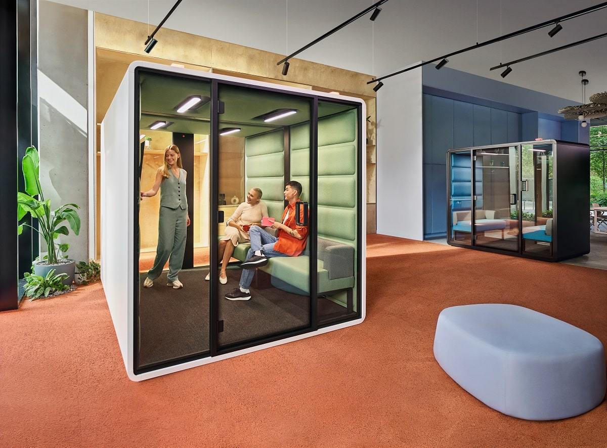 ᑕ ᑐ Live-work-play for hybrid office teams ️ Hushoffice