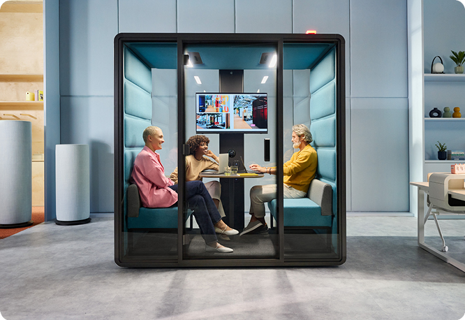 The hushFree.M meeting pod