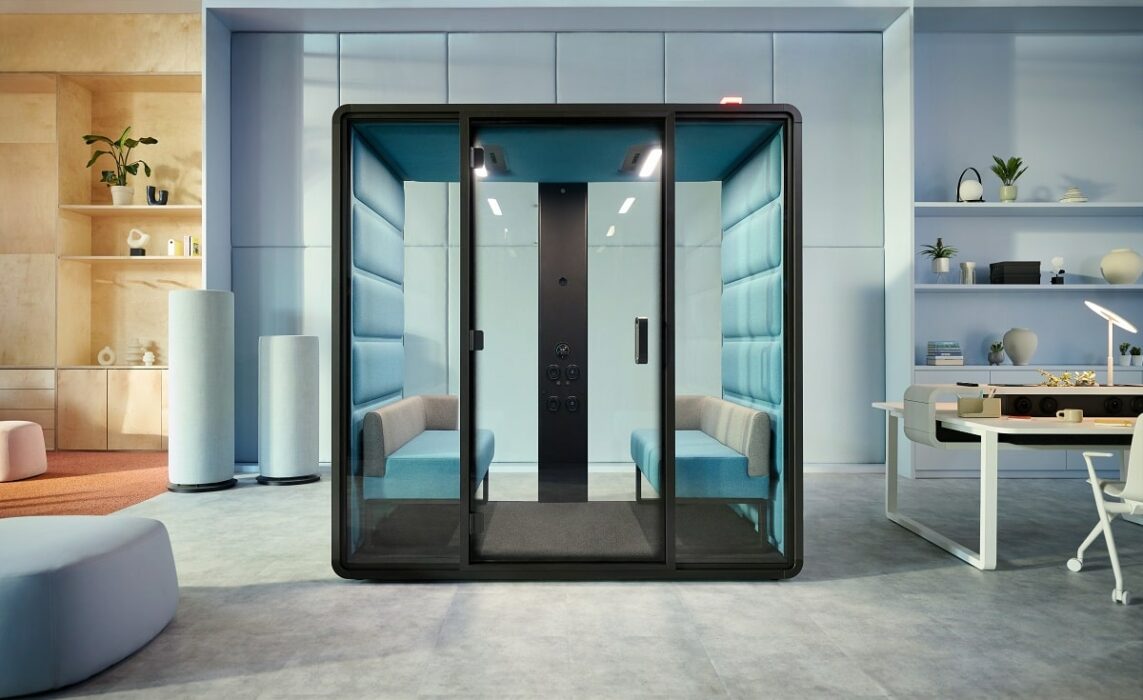 Uplevel your law firm’s confidentiality with acoustic booths