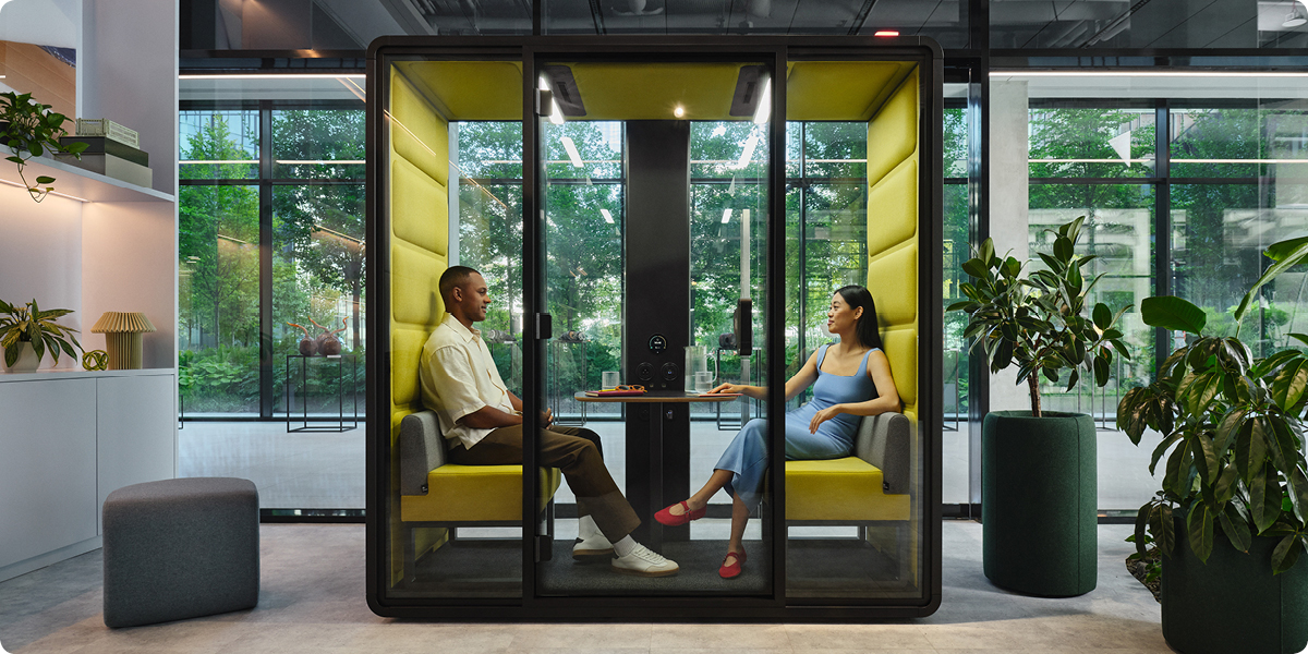 hushFree.XM small office pod for 2 persons