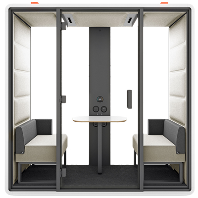 HushFree.XM small office booth for 2 people