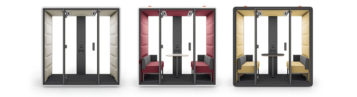 Product configurator of acoustic office booths