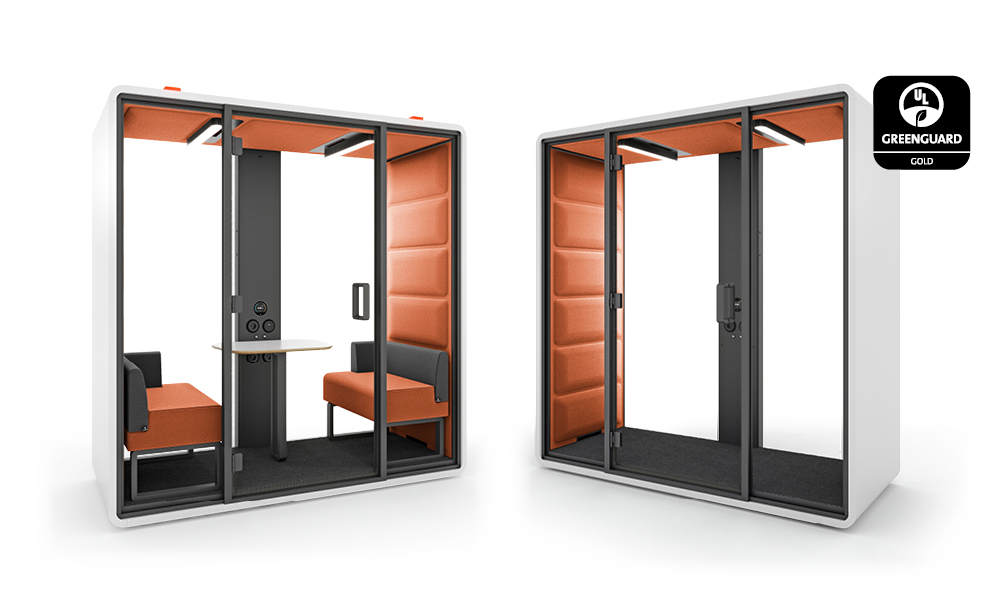 Small meeting booth for two persons