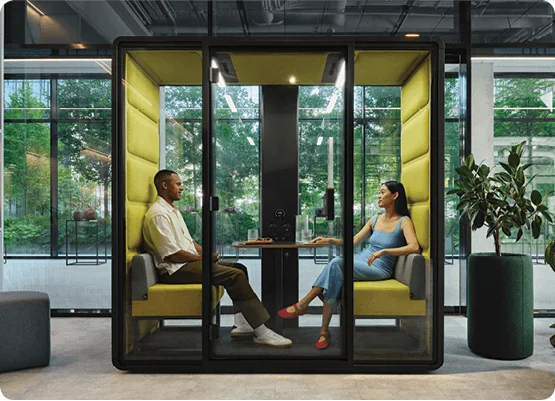 Where to place pods to make your office’s open spaces shine?