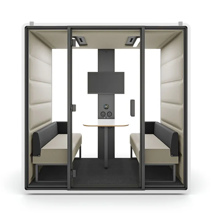HushFree.M portable meeting pod for open space
